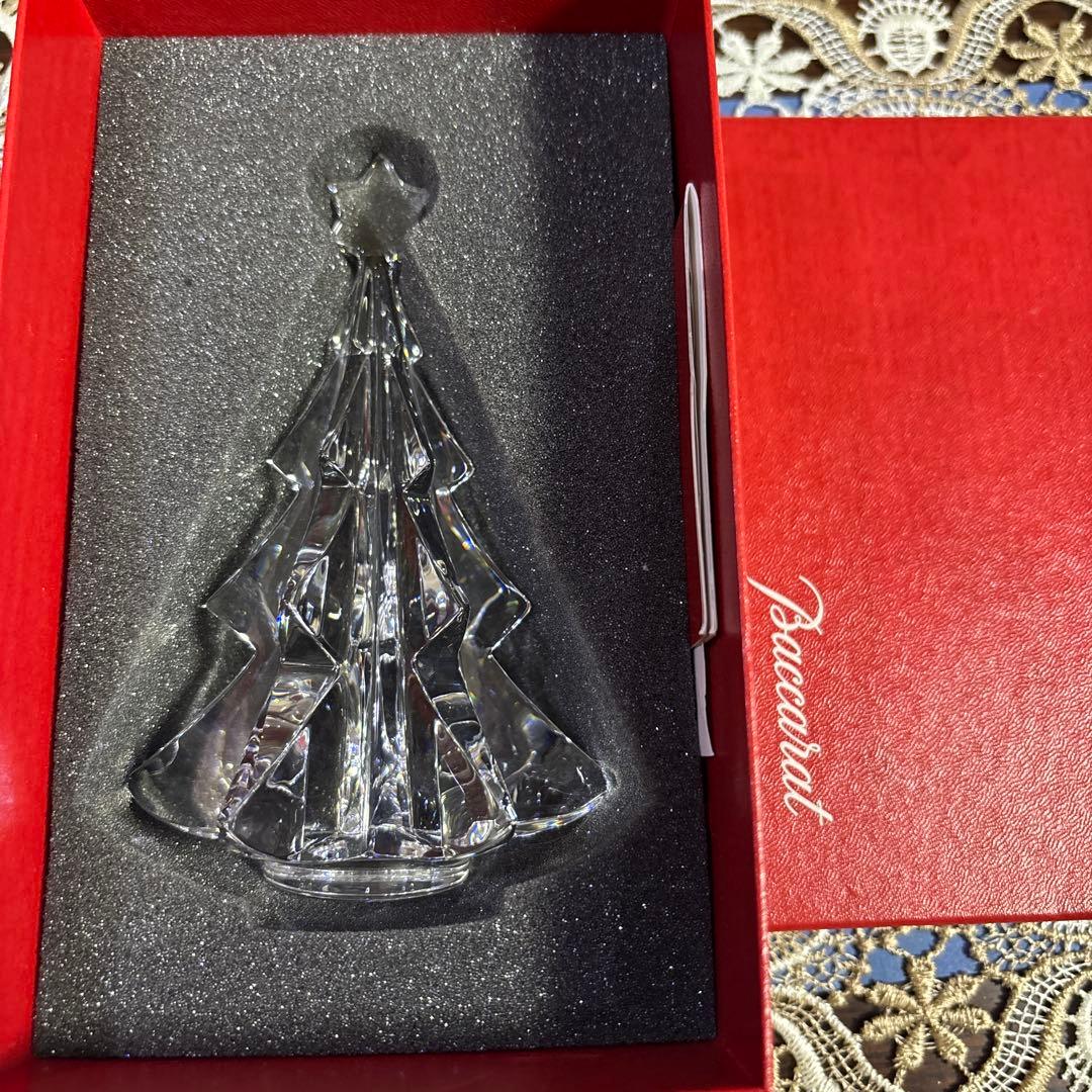 Baccarat バカラ ノエル クリスマスツリー 置物