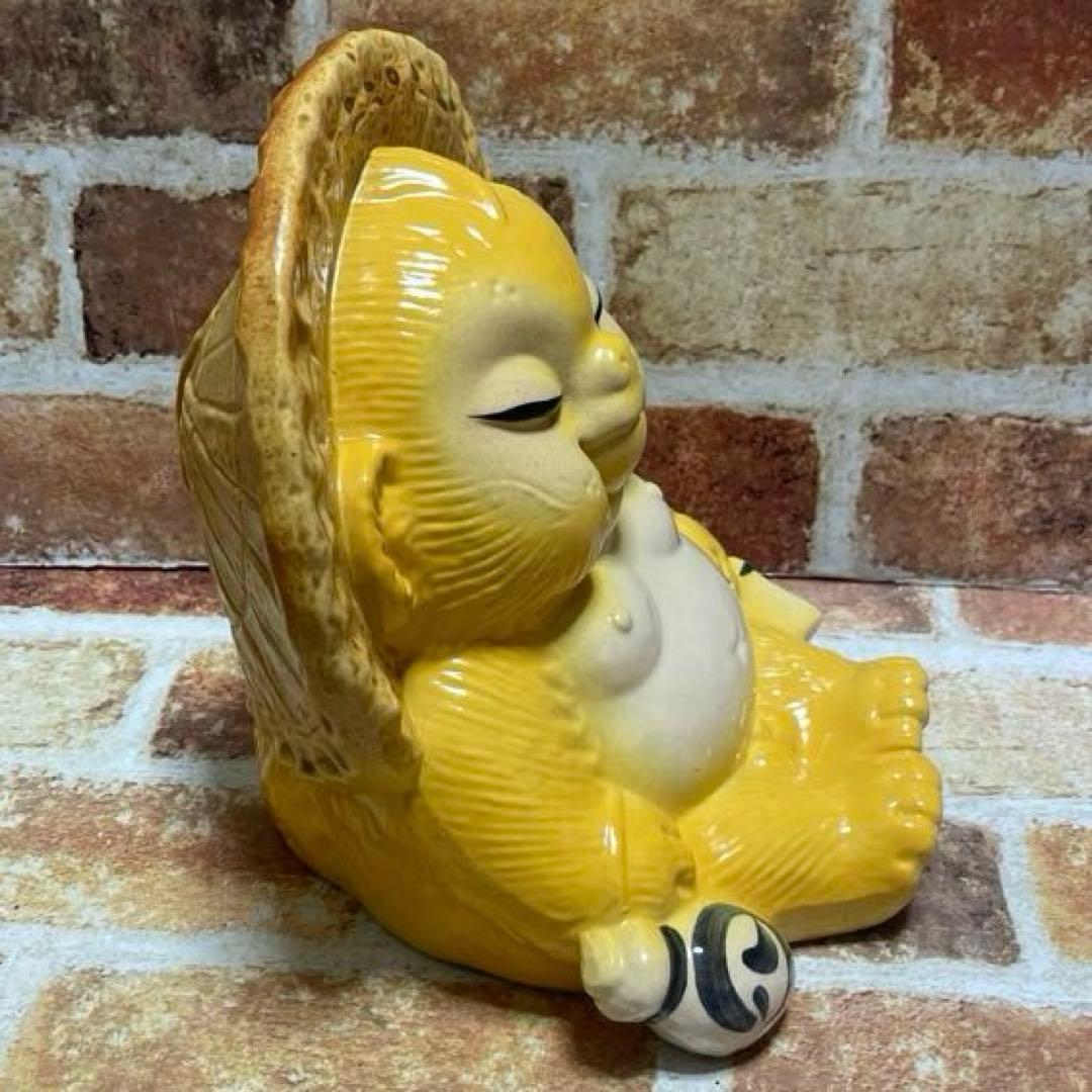 信楽焼 ビリケン狸 3点セット