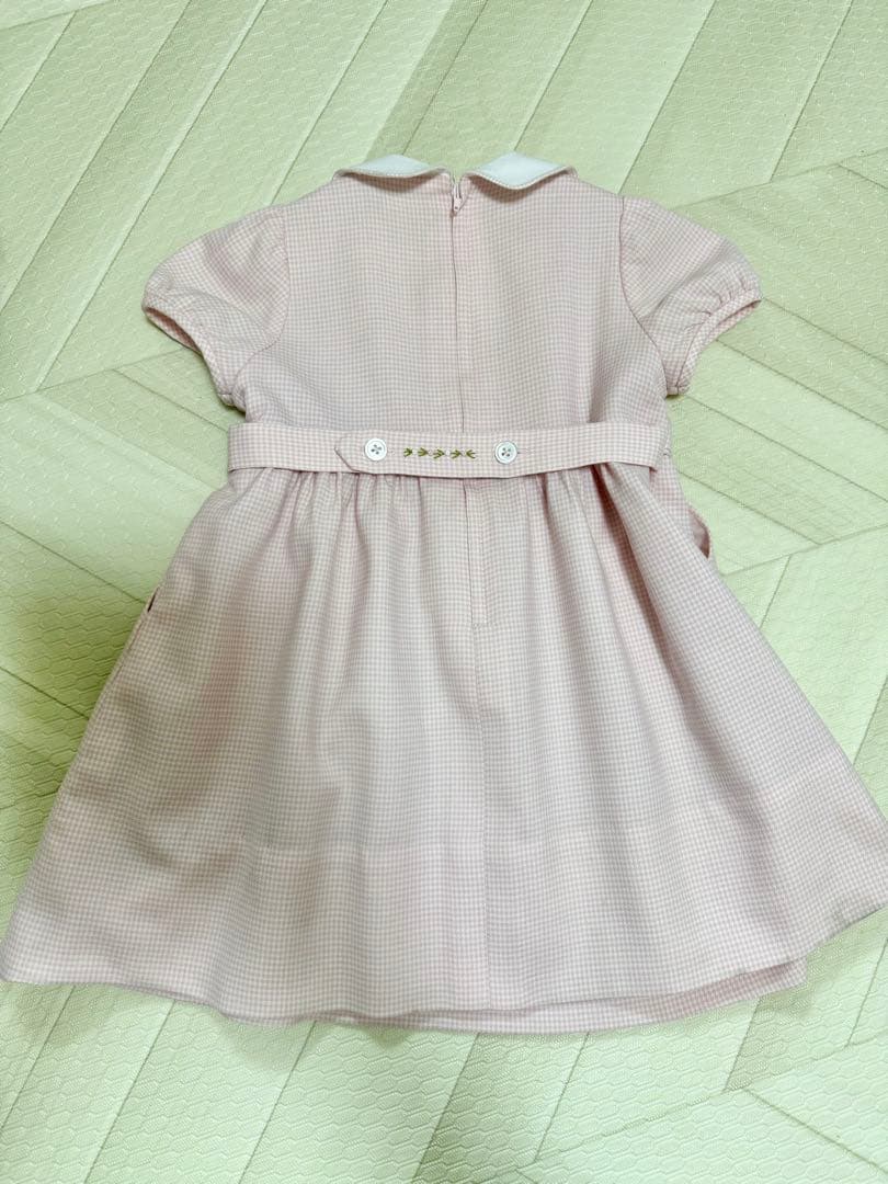 白金よつば 95㎝ ピンク ワンピース