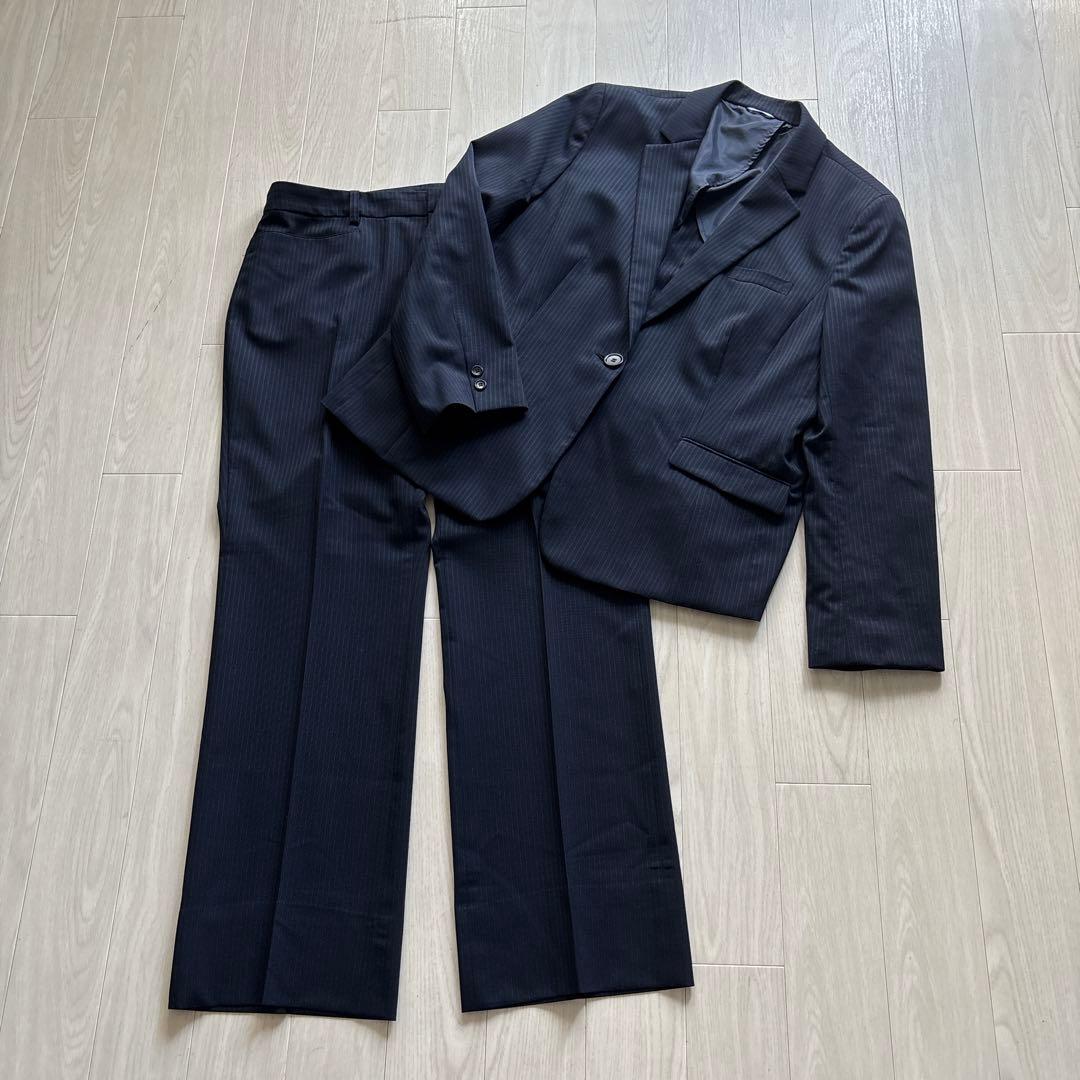 大きいサイズ ANCHOR WOMAN 21号　パンツスーツセット　洗える　青山