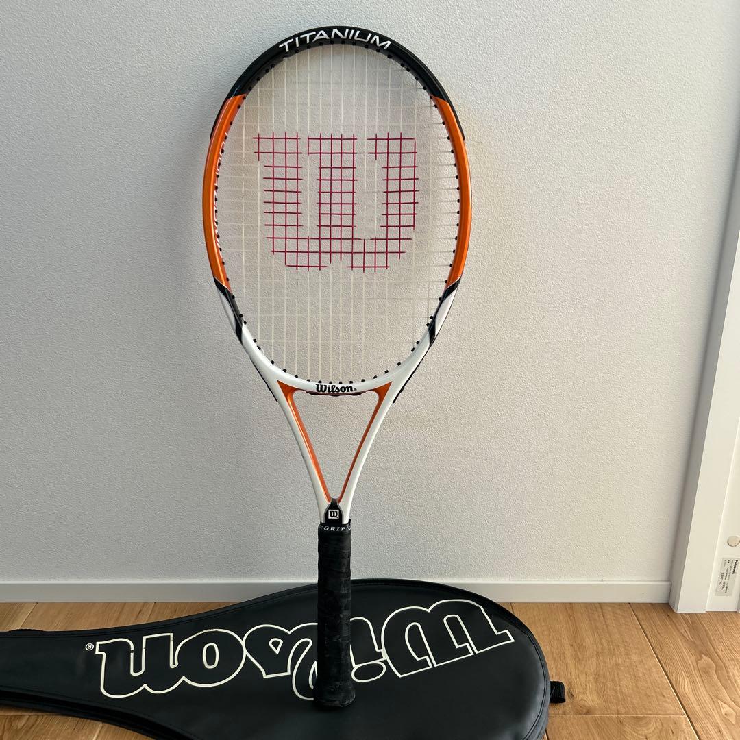 Wilson Titanium テニスラケット ケース付き