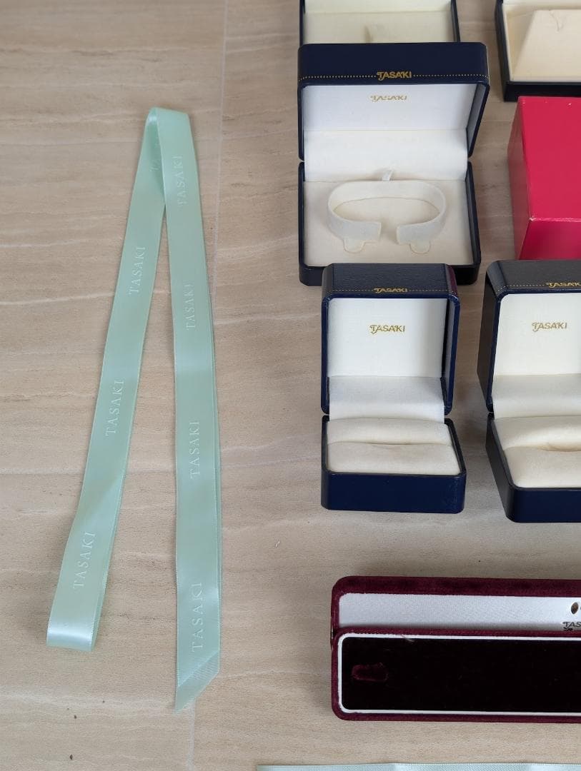 まとめ売り　TASAKI 　田崎　空き箱　ケース　セット　指輪　ネックレス