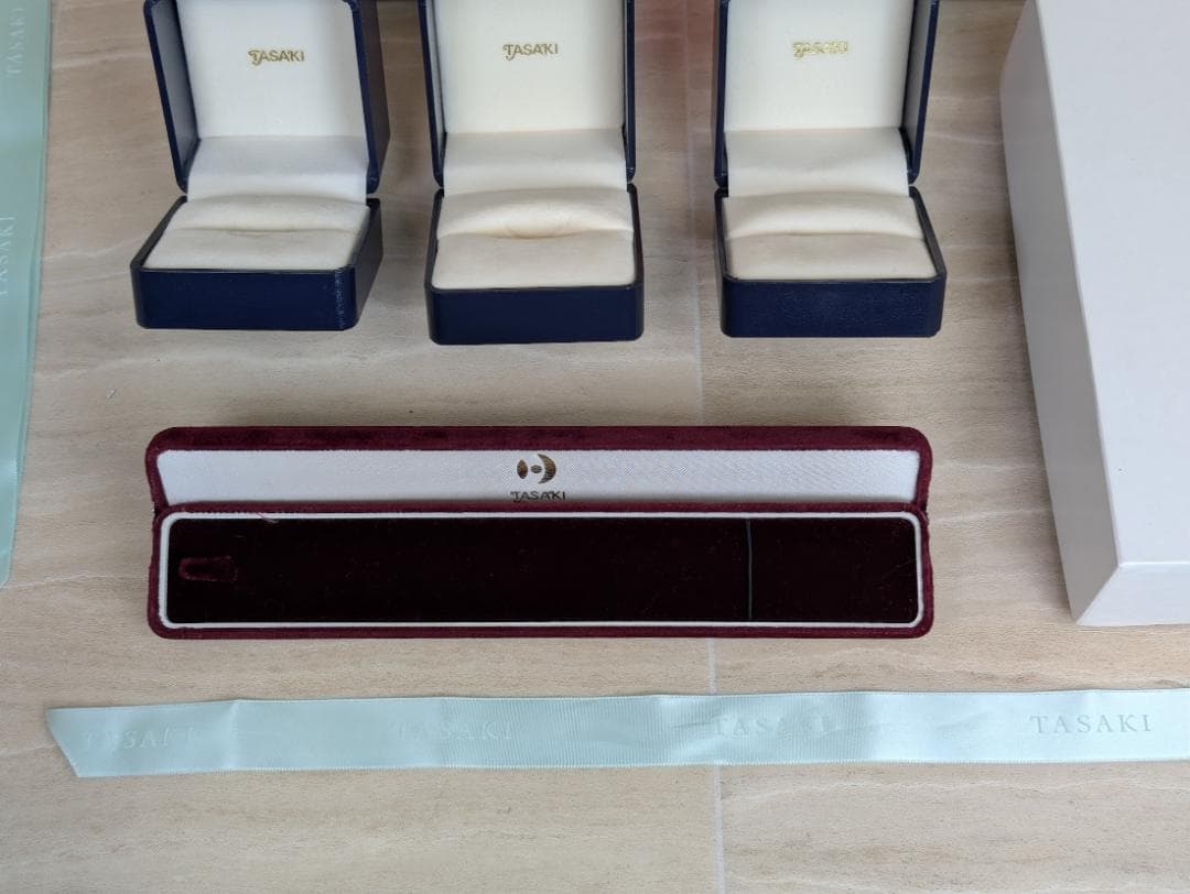まとめ売り　TASAKI 　田崎　空き箱　ケース　セット　指輪　ネックレス