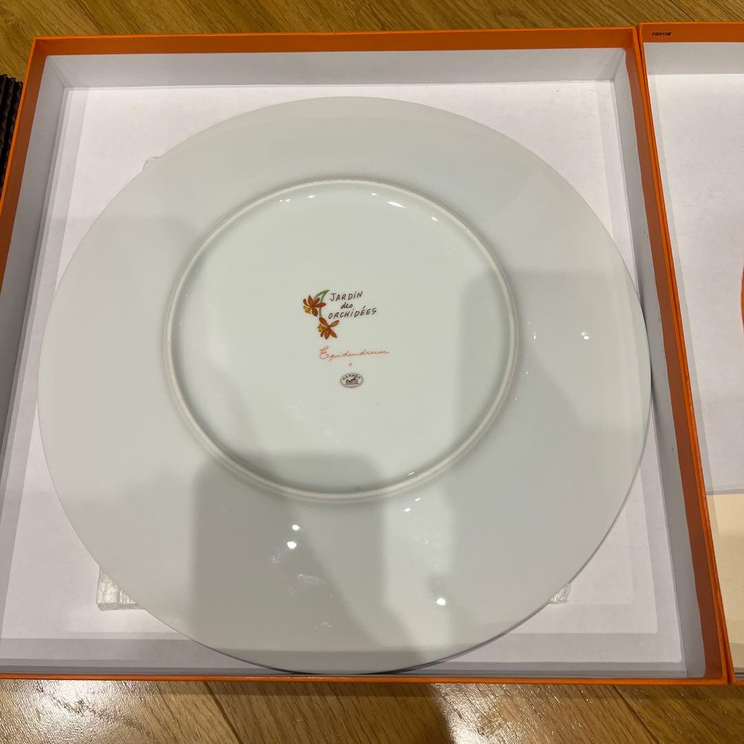 HERMES Jardin des Délices 丸皿　エルメス新品未使用