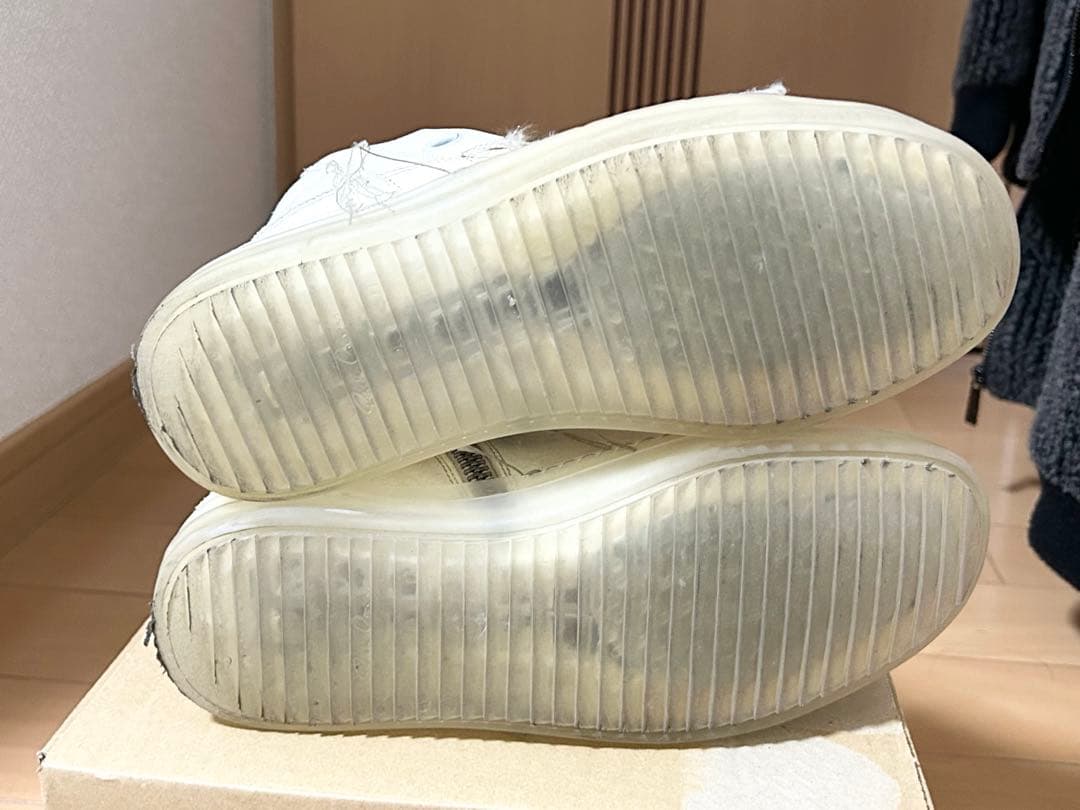 RICK owens リックオウエンス スニーカー レザー クリアソール 美品