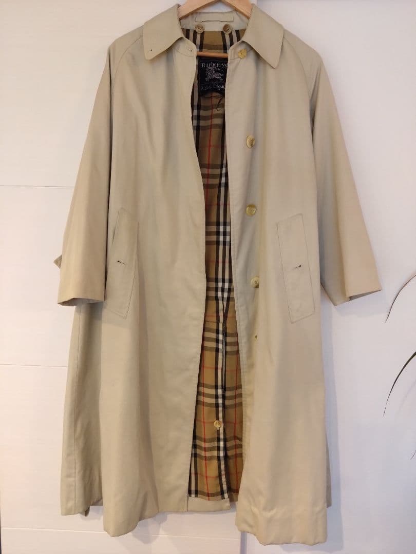 Burberry ステンカラーコート ベージュ　60s〜70s イギリス