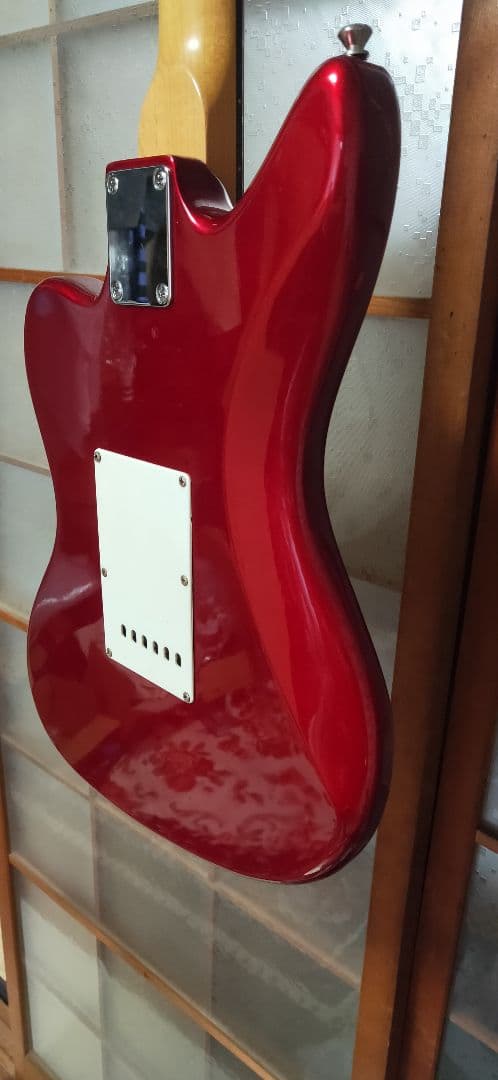 エレキギター　ジャガータイプ+LINE6　エフェクター