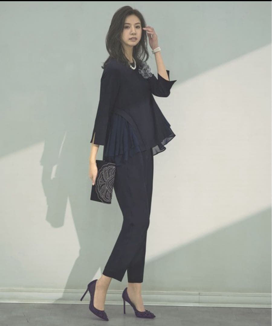 新品タグ付2点セット♡ルイルエブティック パンツスーツ LL 七五三 セレモニー