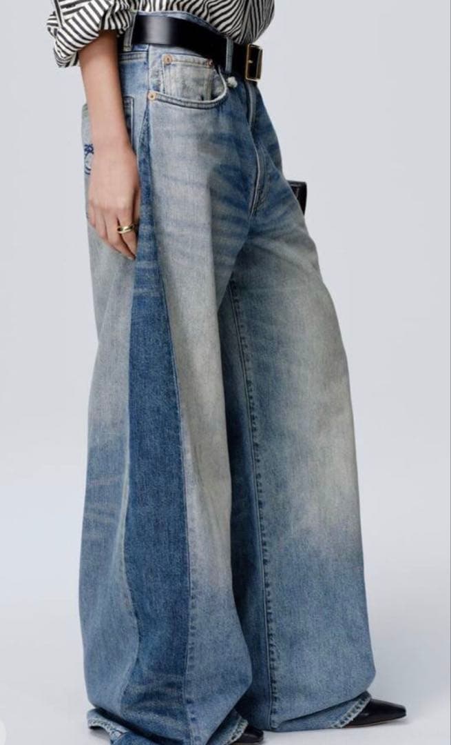 新品タグ付　R13 INSERT D’ARCY LOOSE JEAN