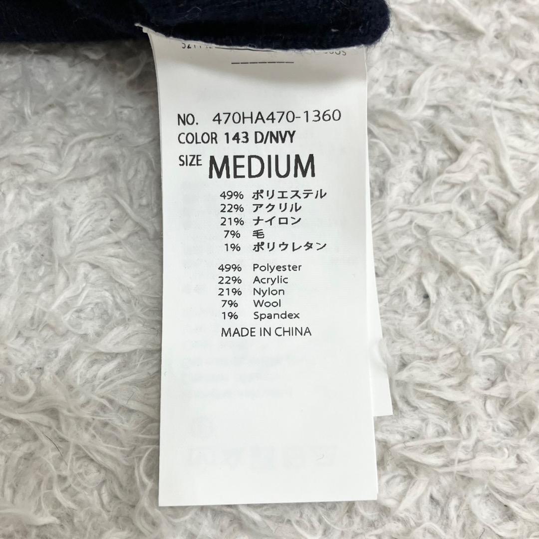 24AW✨極美品✨ナゴンスタンス big pocket pullover 紺 M