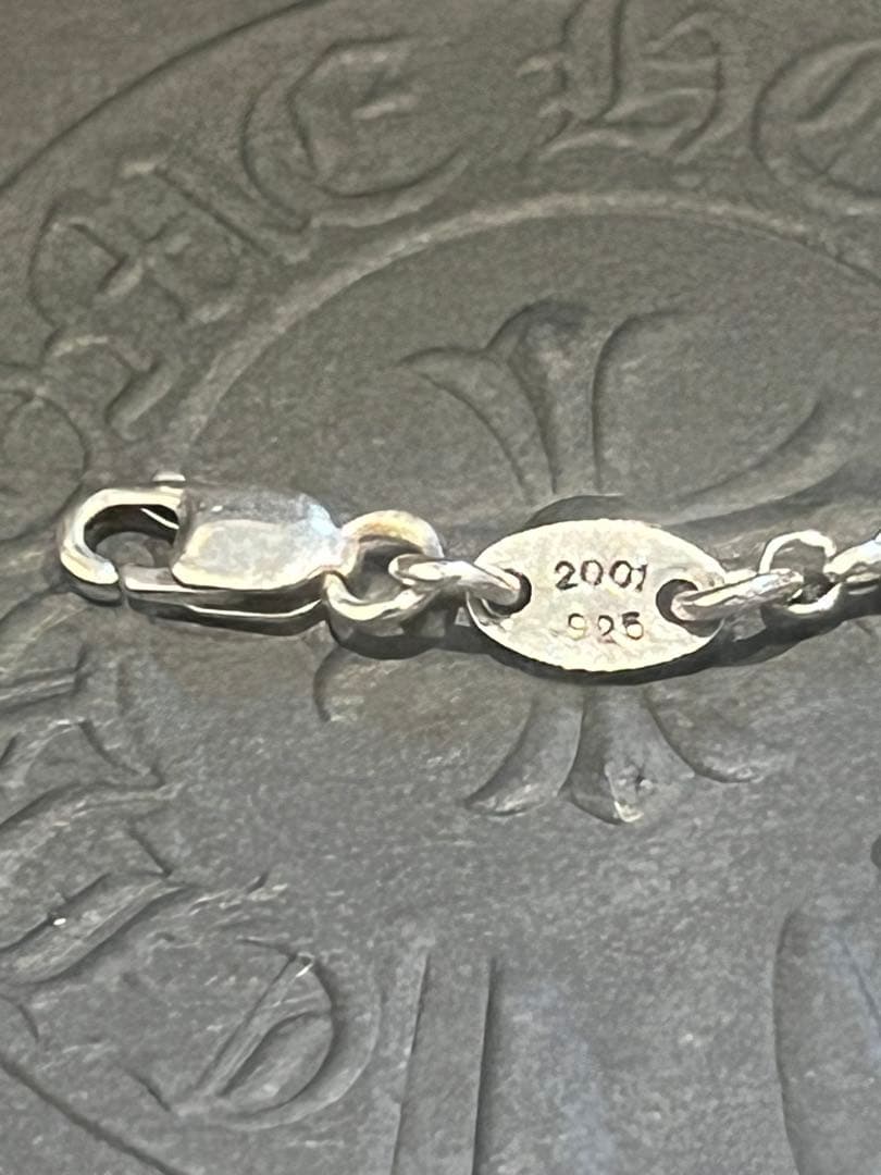 CHクロスベビーファットパヴェダイヤモンド　18インチロールチェーンセット