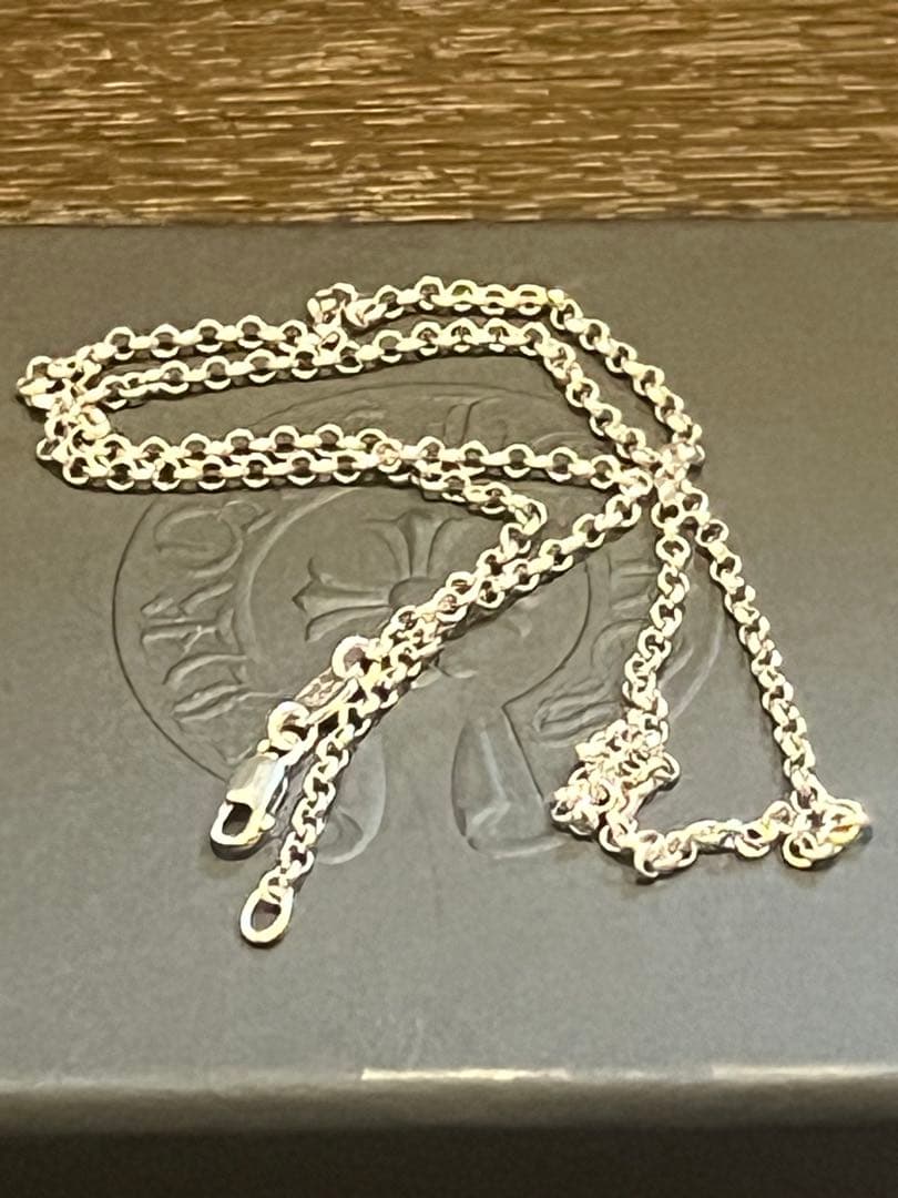 CHクロスベビーファットパヴェダイヤモンド　18インチロールチェーンセット