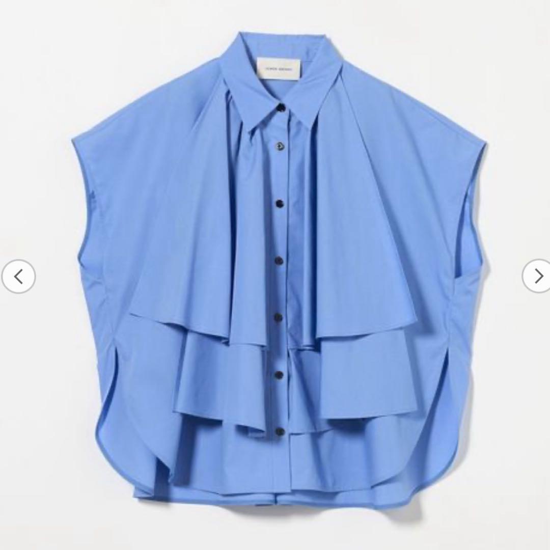 AEWEN MATOPH ラッフル ドルマンシャツ