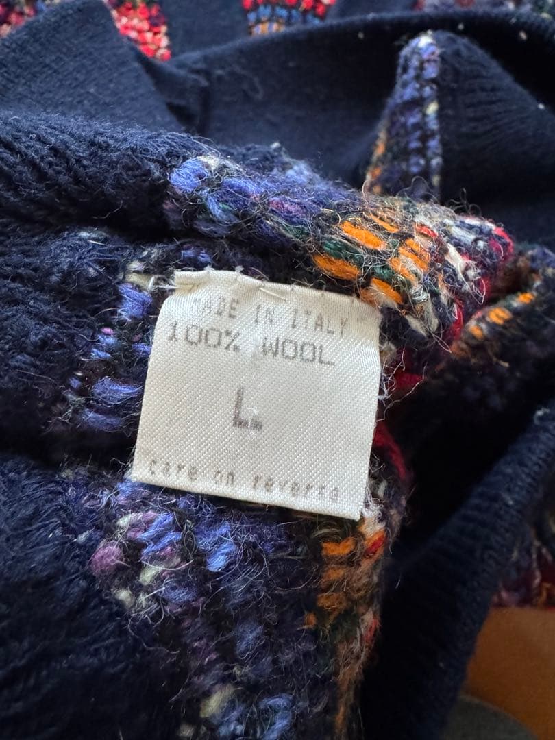 Missoni ミッソーニ　ニット　カーディガン マルチ