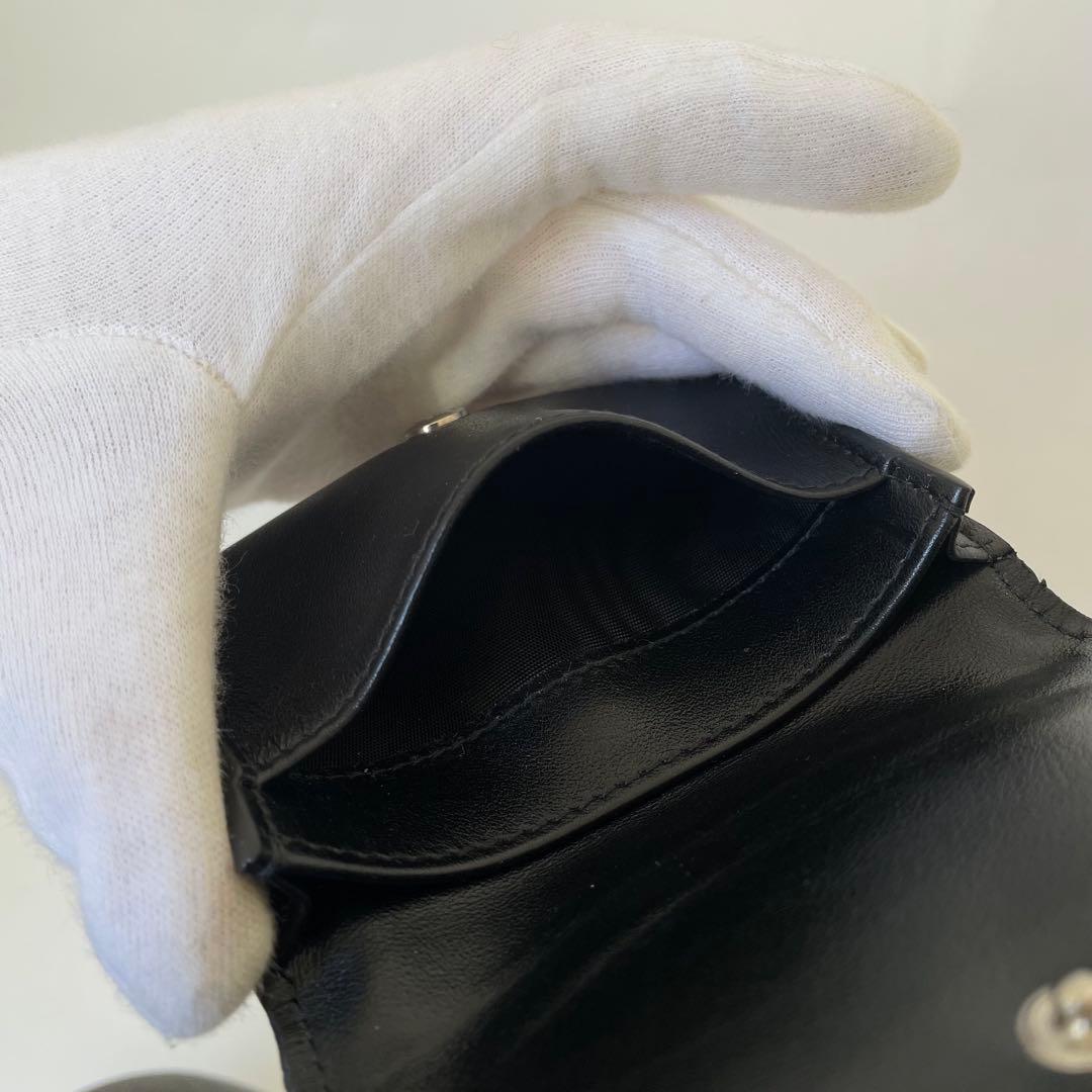 【極美品】プラダ ケース カードケース エンボスロゴ レザー 1MC085