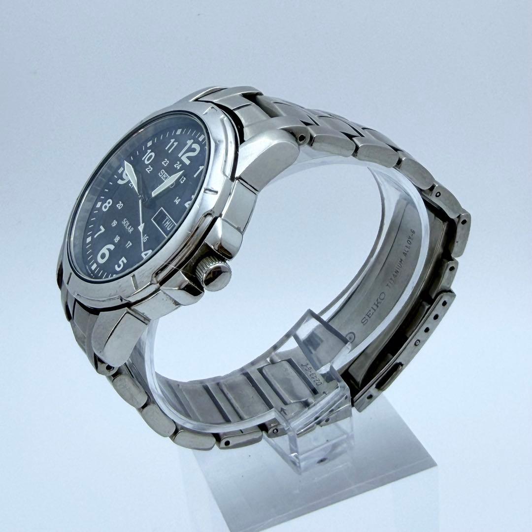 【稼働】 セイコー 腕時計 ソーラー デイデイト V158-0AD0