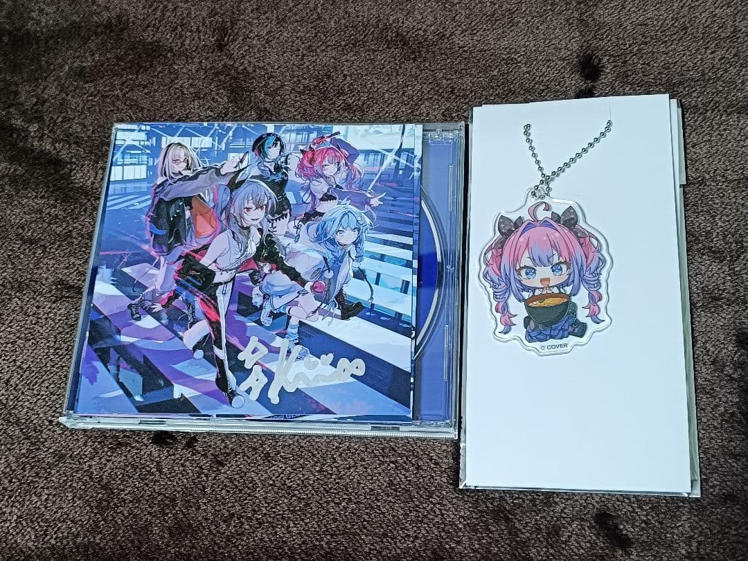 FLOW GLOW 1st album　綺々羅々ヴィヴィ　直筆サイン