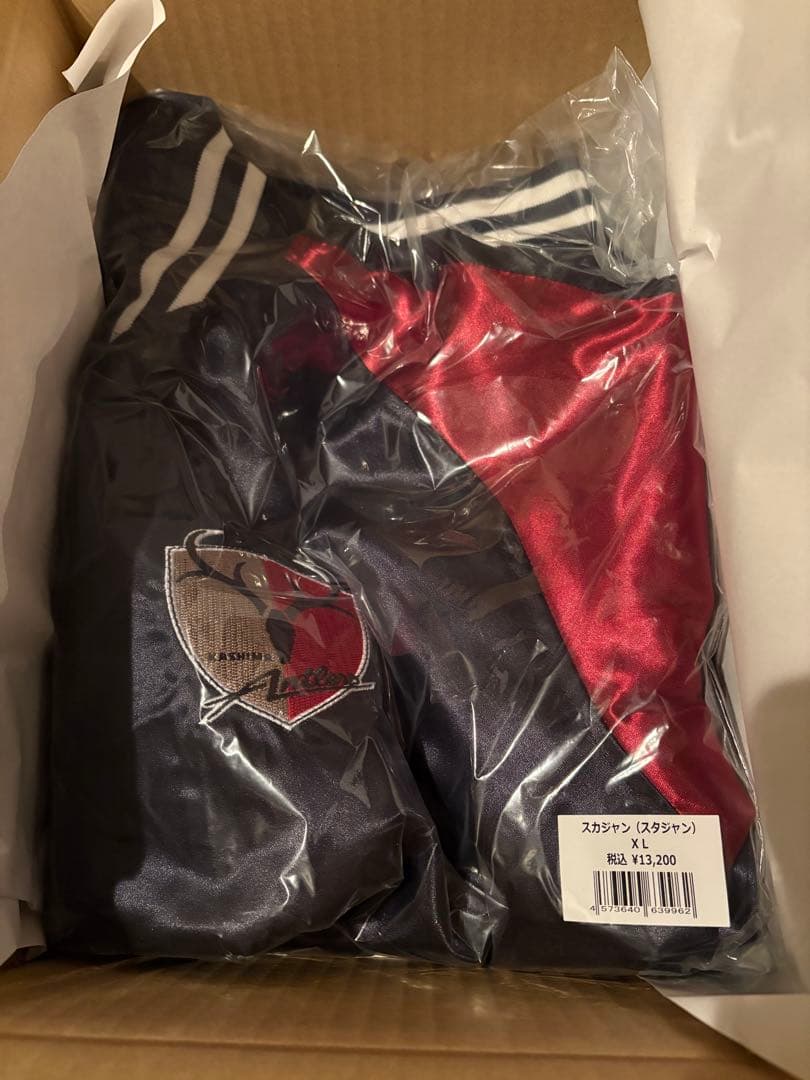 希少XLサイズ 新品未開封 鹿島アントラーズ スタジアム スカジャン スタジャン