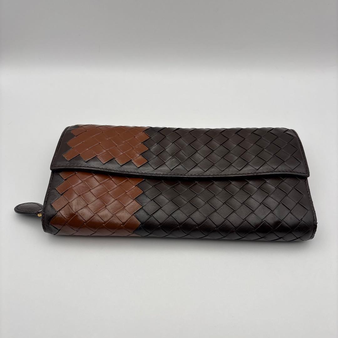 ◆正規品◆ボッティガヴェネタイントレチャート 長財布とオマケキーケース付き