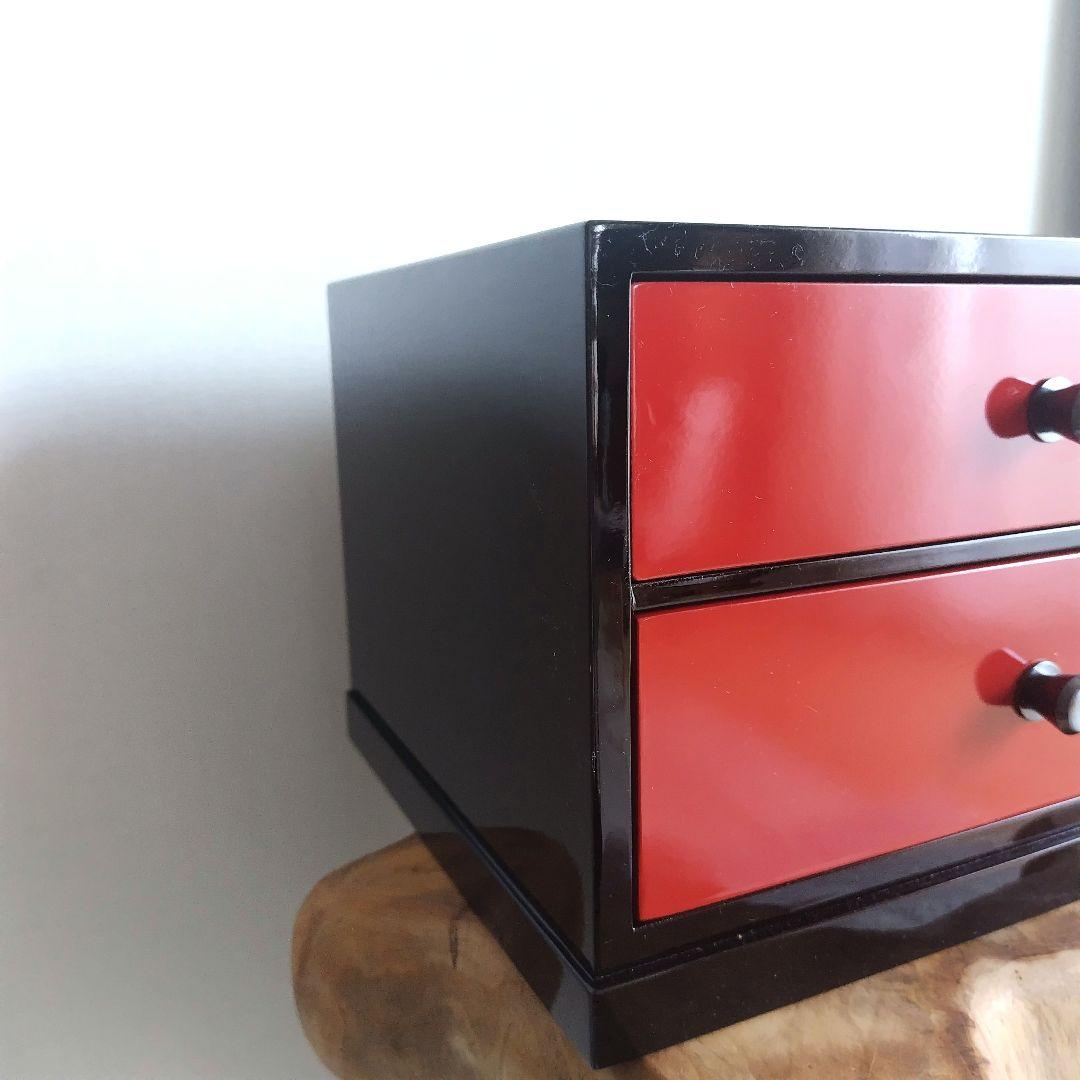 【超美品・ヴィンテージ・送料込】京漆　小引き出し　ミニチェスト