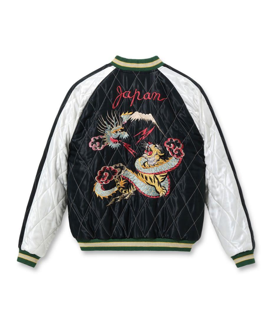 SNAKE&SKULL×DRAGON & TIGERテーラー東洋　別珍スカジャン