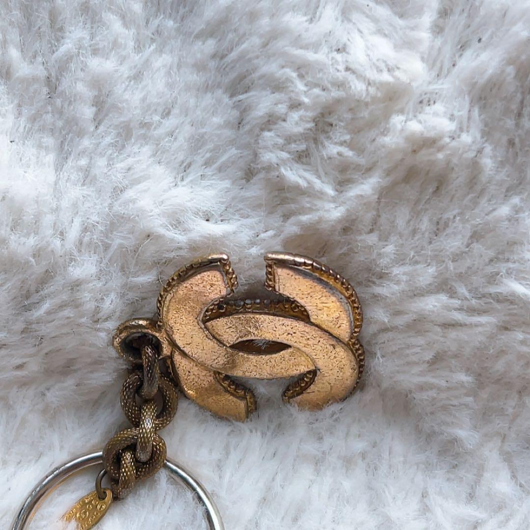 シャネル CHANEL キーホルダー　ココマーク バックチャーム 96年製