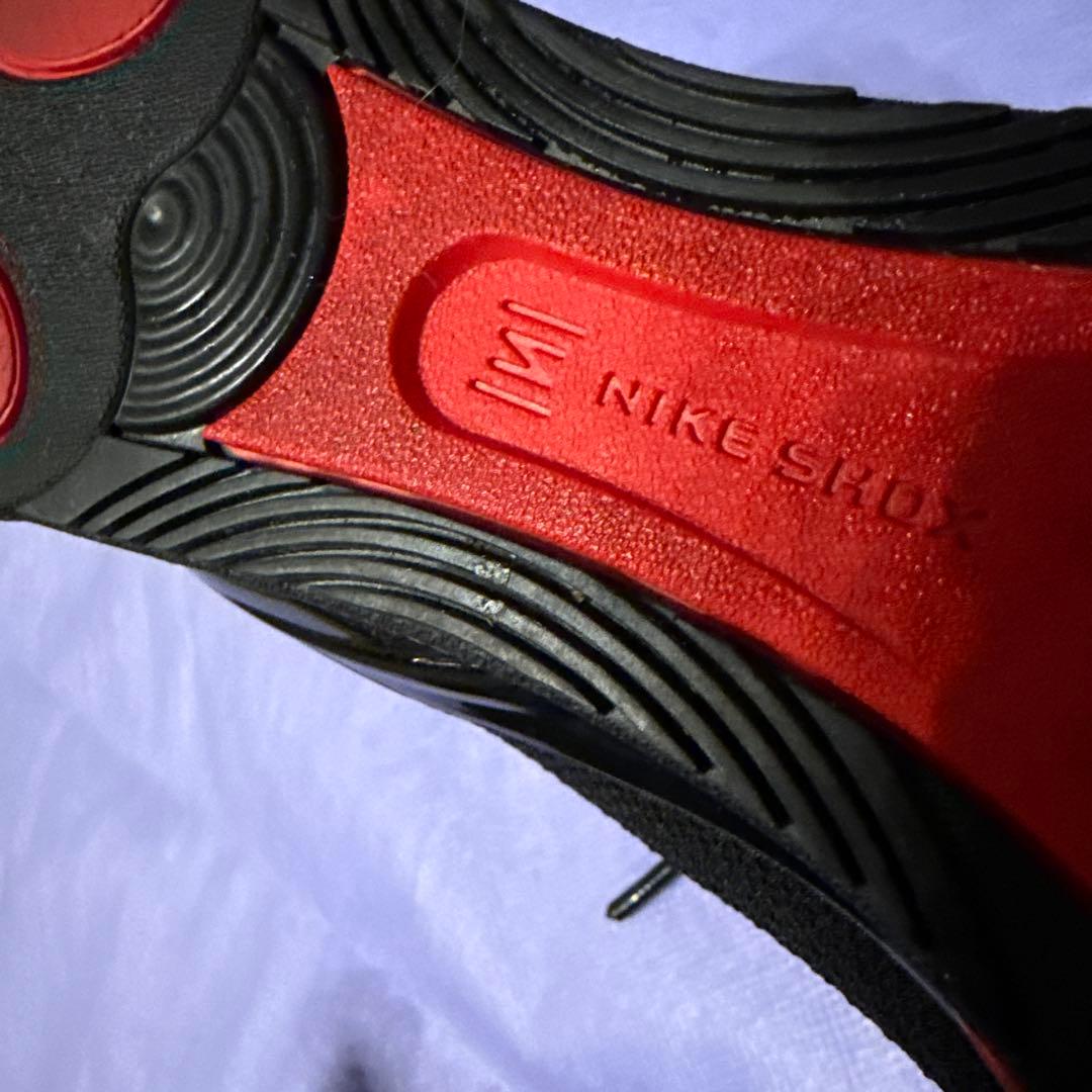 NIKE SHOX Z /ナイキウィメンズスニーカー ブラック/レッド