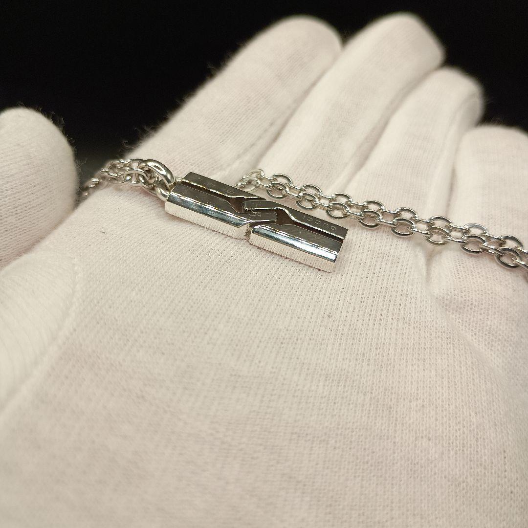 GUCCI ノット インフィニティ ネックレス SILVER925