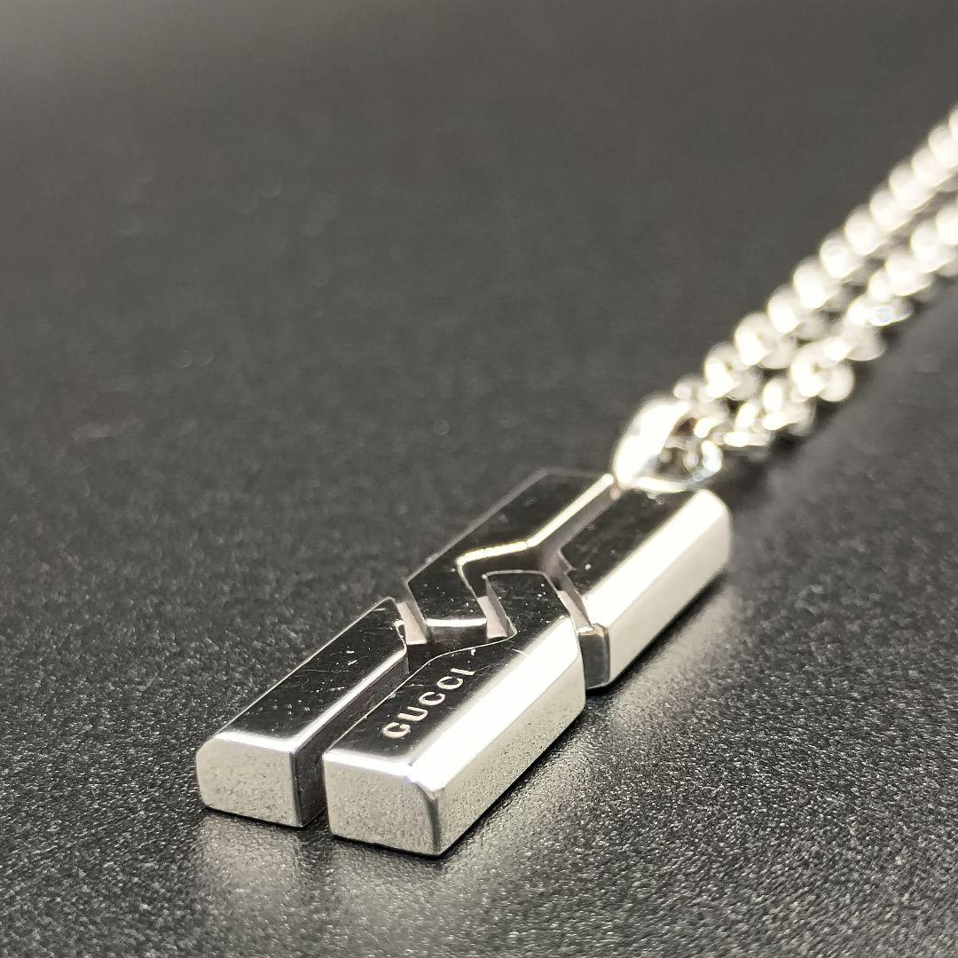 GUCCI ノット インフィニティ ネックレス SILVER925