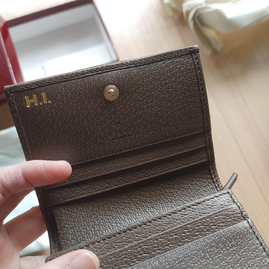 新品未使用　オフィディア　スモールウォレット　刻印有