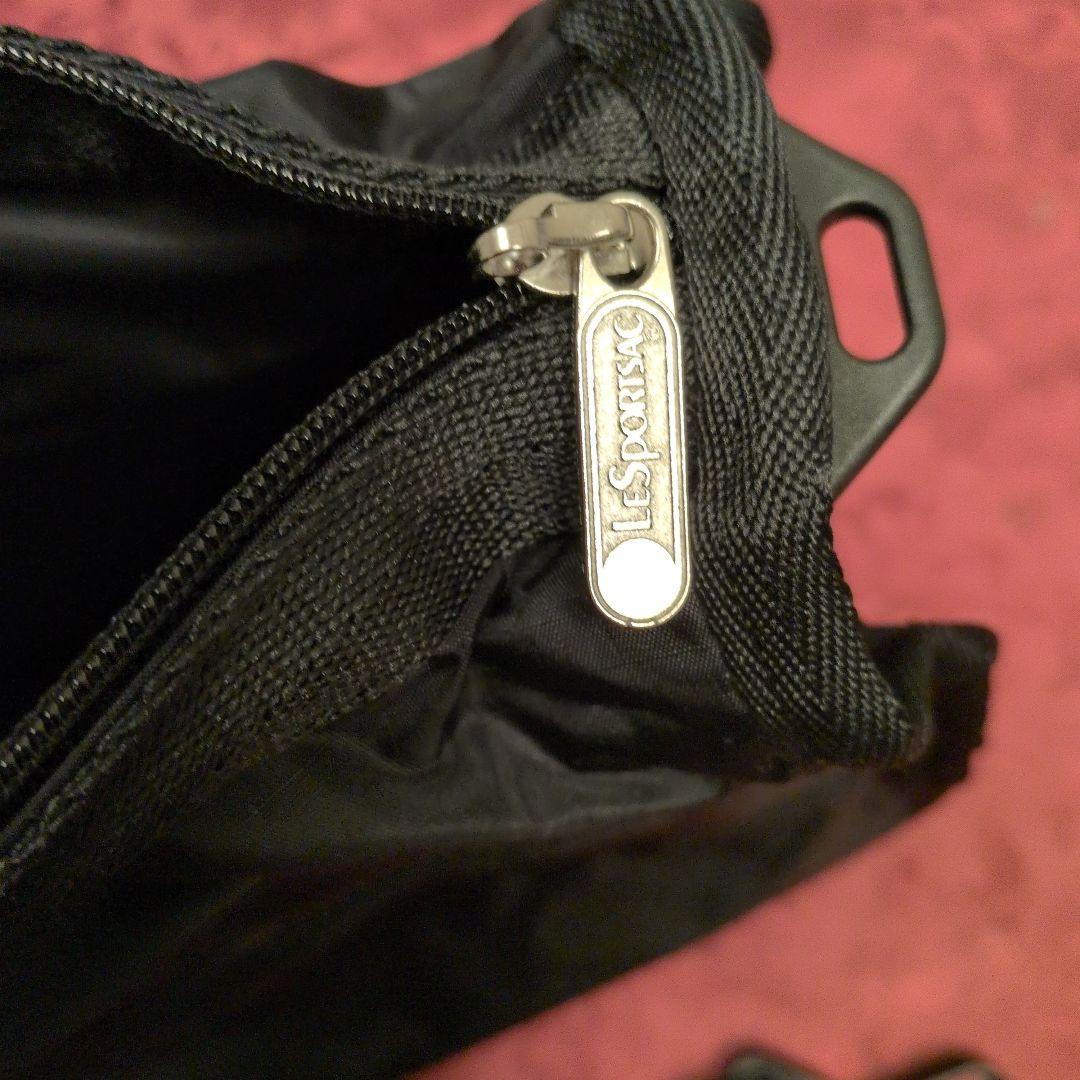 LESPORTSAC ブラックボストンバッグ