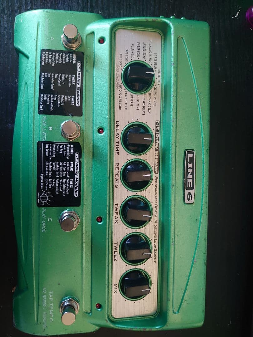 LINE 6 dl4 ディレイ