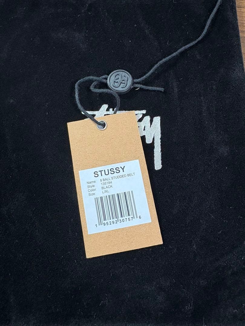 ステューシー スタッズベルトStussy 8 BALL STUDDED BELT
