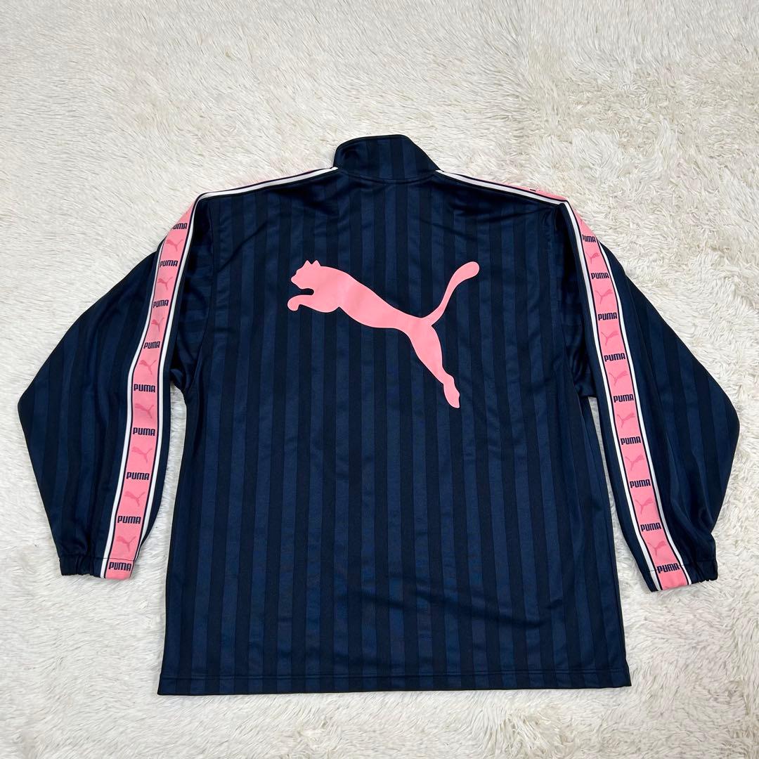 希少 PUMA ジャージ 上下 セットアップ M-L ピンク プージャ Y2K