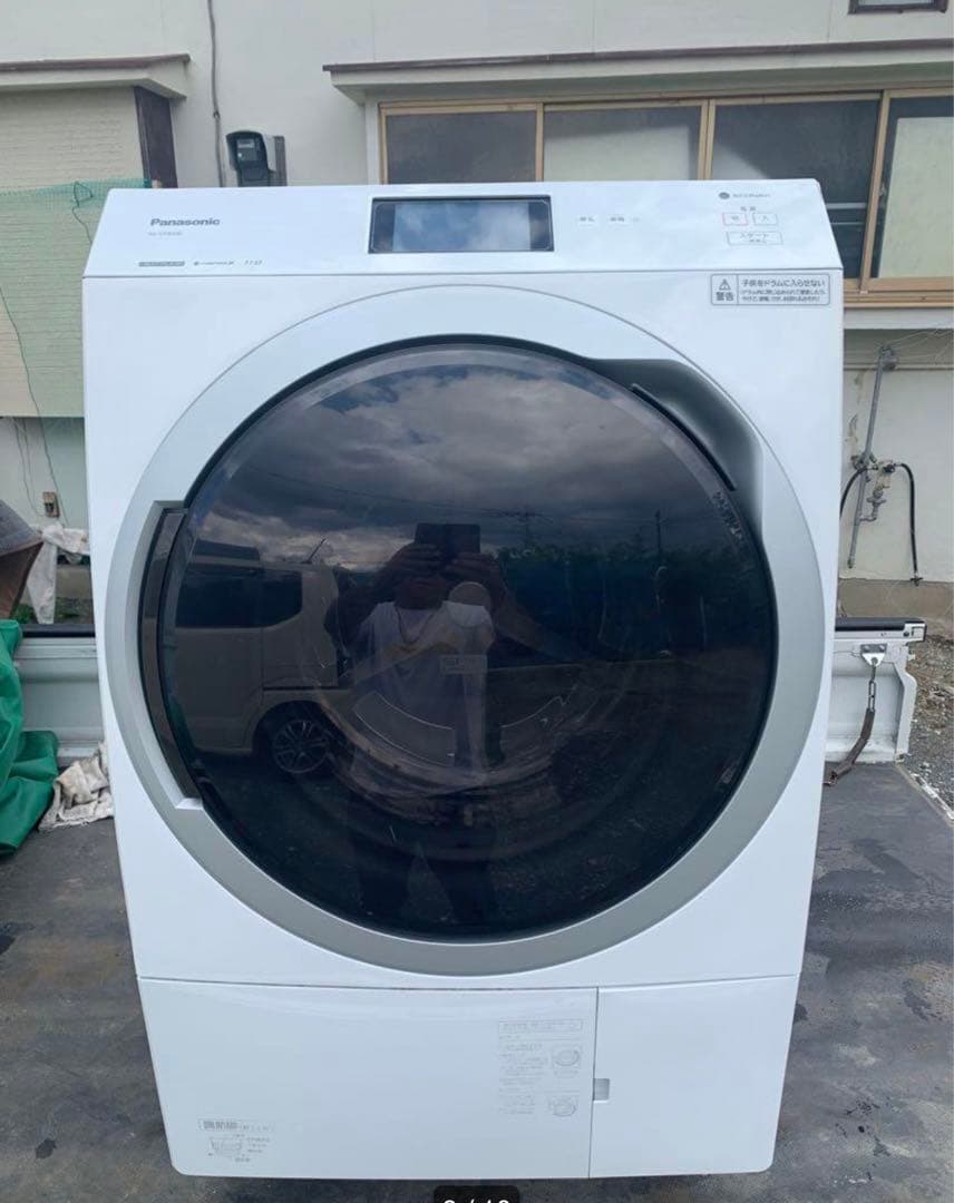 Panasonicドラム式洗濯機NA-VX900BL動作品中古2021年