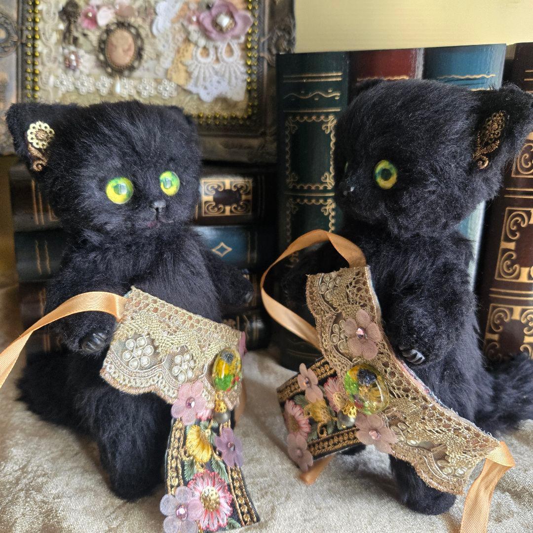 【ちょん】グスタフ・クリムト【接吻】イメージ　アートドール2体