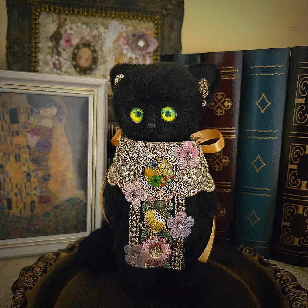 【ちょん】グスタフ・クリムト【接吻】イメージ　アートドール2体