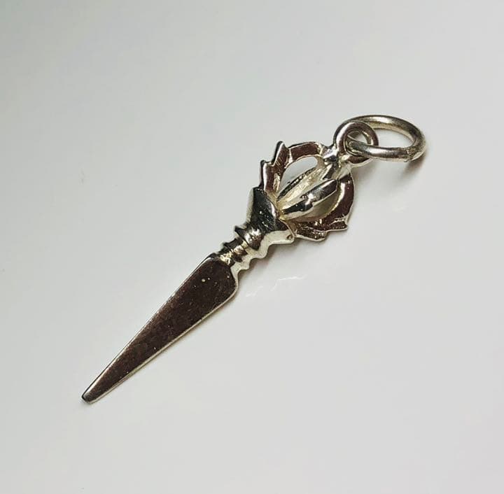 密教法具バズラ&プルパ（シルバー製）