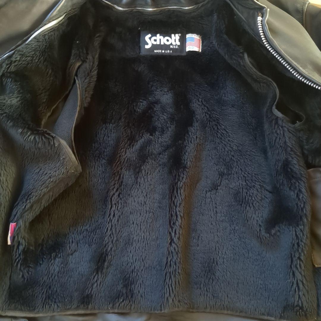 Schott　ショット シングルライダース 641 40インチ