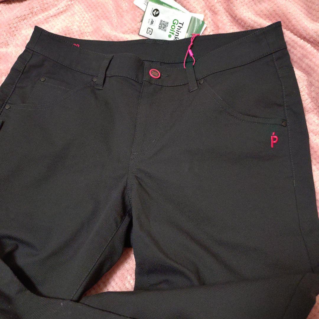 パーリーゲイツ　レディース　サイズ２　ブラック　パンツ