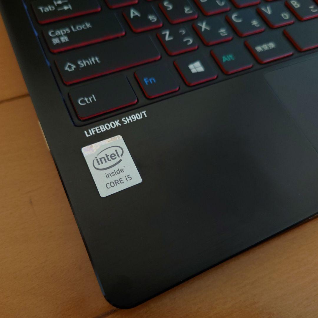 設定済❤LIFEBOOK SH90/T✨️レッド✨️タッチパネル✨️日本製