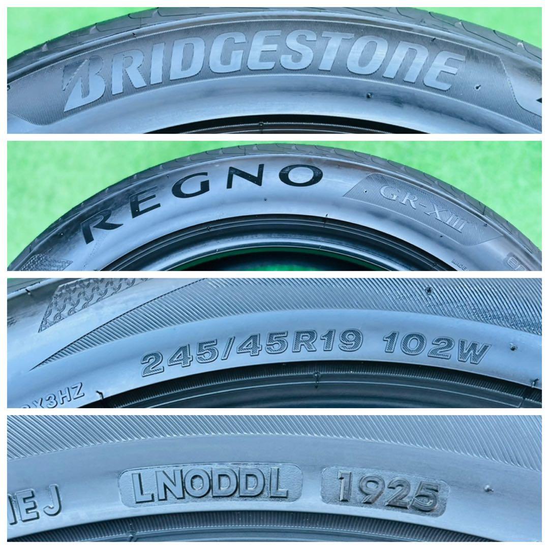 245/45 R19.BRIDGESTONE REGNO GR-XIIl,25年