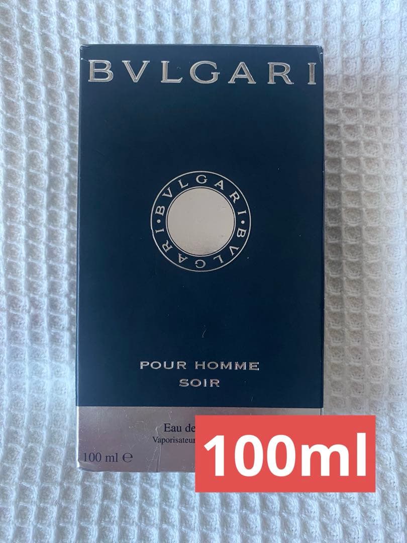 【未使用】BVLGARI Pour Homme Soir 100ml
