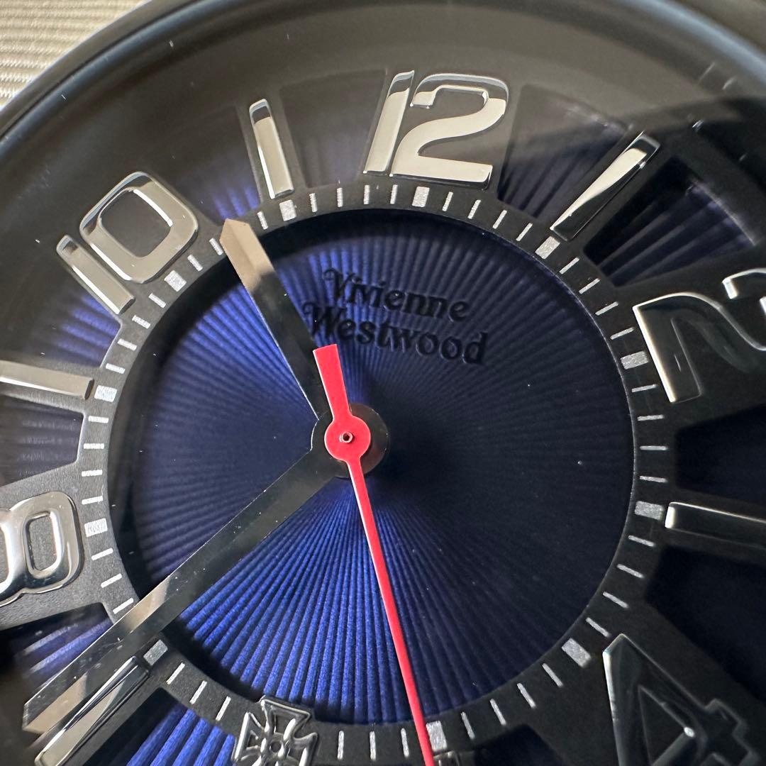 未使用 Vivienne Westwood VW-23A6 ブラック×ネイビー