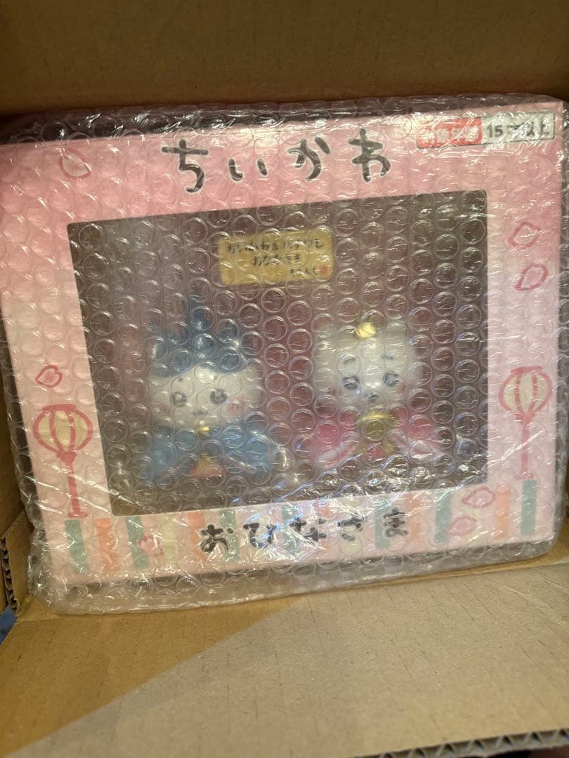 ちいかわ ハチワレ おひなさま ミニ 雛人形 吉徳