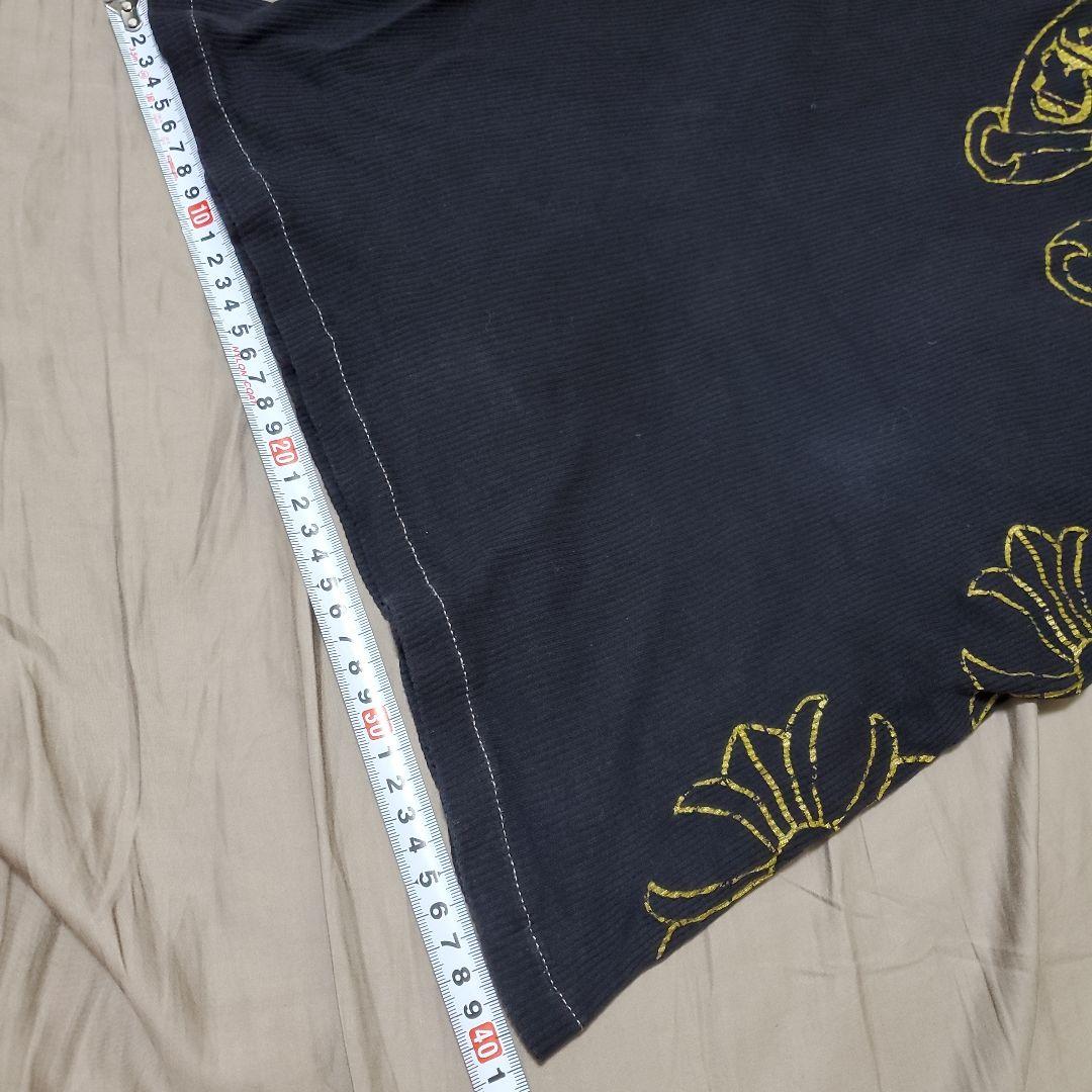 Chrome Hearts ブラック　ゴールドCHプラス　タンクトップ メンズM