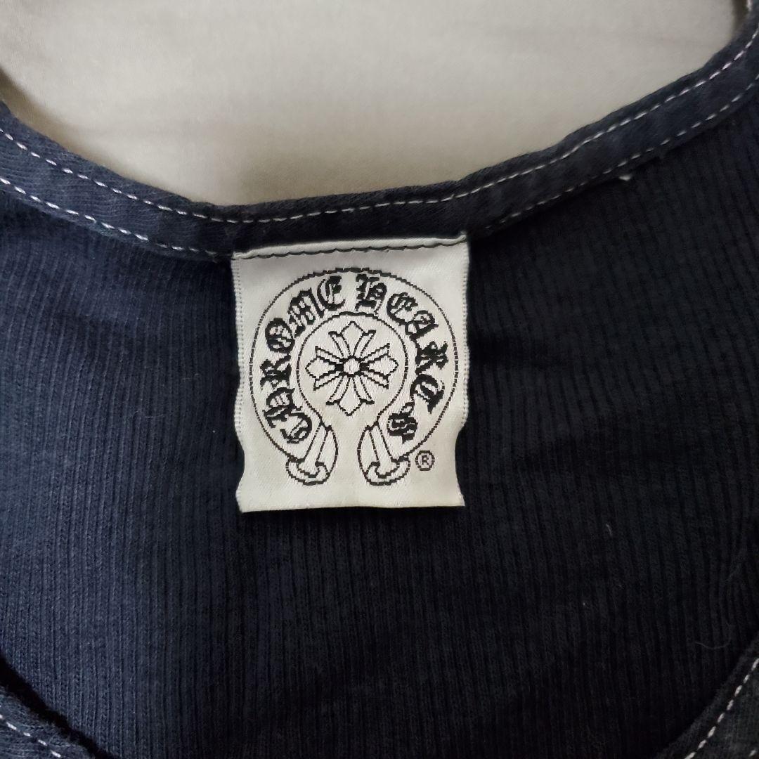 Chrome Hearts ブラック　ゴールドCHプラス　タンクトップ メンズM