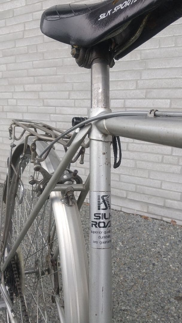 片倉シルク SILK ROAD スポルティーフ シルバー