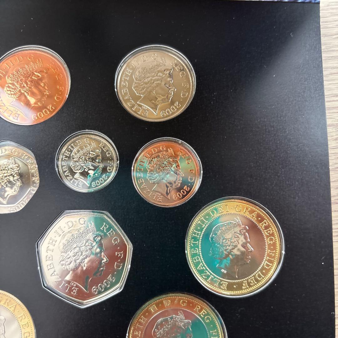 超希少 2009年 イギリス キューガーデン 50ペンス硬貨