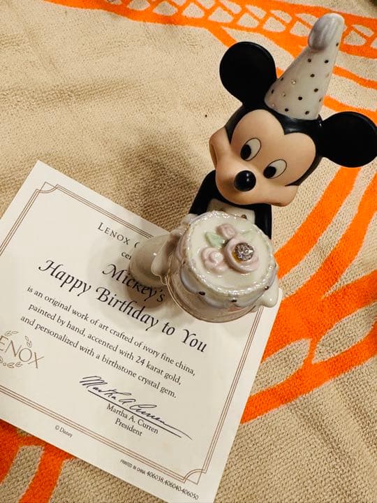 RENOX ミッキー　ハッピーバースデー